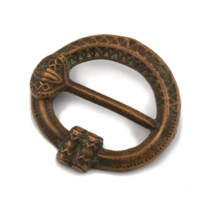 Rintaneula, Kalevala koru, Ø 58mm, pronssia,