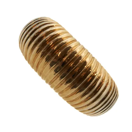Kuvioitu sormus, koko 17¼, 750, Paino: 11,9 g