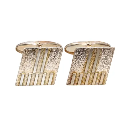 Kalvosinnapit, mitat 15x15mm, tekijänleima Jase (Jalosepot Oy), vuodelta 1990, 830, Paino: 8,8 g