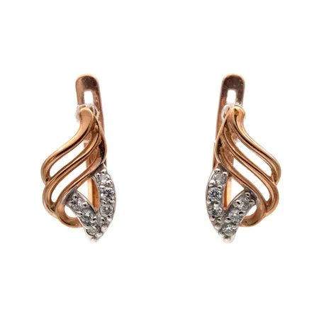 Kivikorvakorut, korkeus 12,5mm, 375br, Paino: 1,4 g
