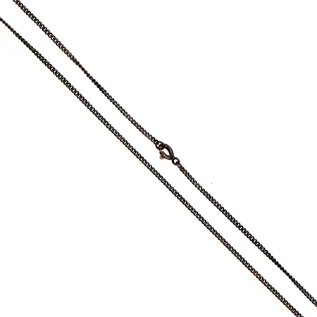 Panssarikaulaketju, pituus 47cm, leveys 1,5mm, 925, Paino: 4 g