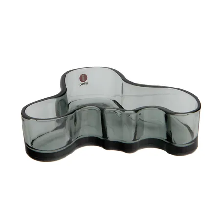 Aalto-maljakko Iittala, design Alvar Aalto, mitat 35x135mm, harmaa