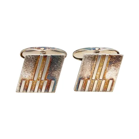 Kalvosinnapit, mitat 15x15mm, tekijänleima Jase (Jalosepot Oy), vuodelta 1990, 830, Paino: 8,9 g