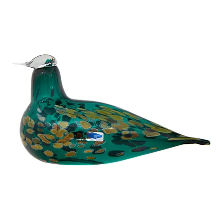 Lasilintu, Pekkasiini, signeeraus O.Toikka Nuutajärvi, pituus 23,5cm,