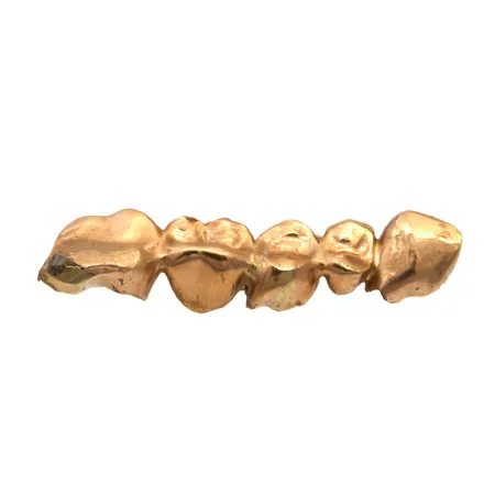 Kultahampaita, 750br, Paino: 7,9 g