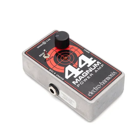 Efektipedaali Electro-Harmonix 44 Magnum Power Amp, virtajohdot, ostokuitti Verkkokauppa.com 29.9.2025, alkuperäinen laatikko.
