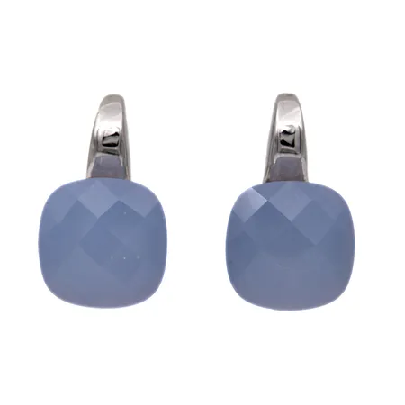 Kivikorvakorut, korkeus 16mm, 750br valkokulta, Paino: 8,3 g