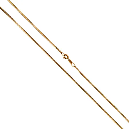 Panssarikaulaketju, pituus 43cm, leveys 2mm, 585, Paino: 4,2 g