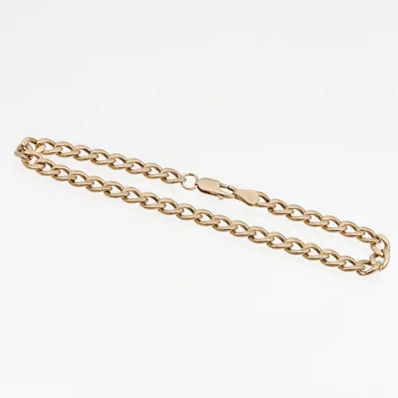 Panssariranneketju, pituus 220mm, leveys 5mm, 585, Paino: 4,9 g