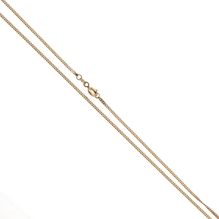 Panssarikaulaketju, pituus 43cm, leveys 1.5mm, 585, Paino: 3,1 g