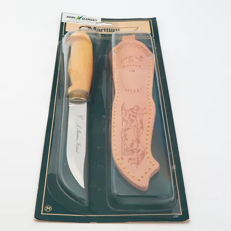 Ilves-puukko J.Marttiini, uudenveroinen, paketissa