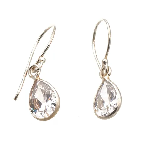 Kivikorvakorut, korkeus 23mm, 925br,  Paino: 1,7 g