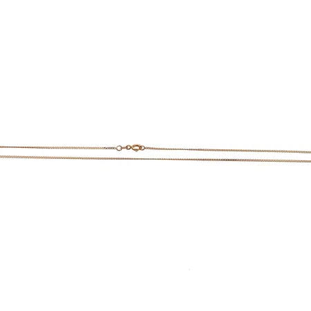 Panssarikaulaketju, pituus 53cm, leveys 1.2mm, 585,  Paino: 2,5 g