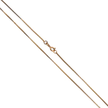 Venetsia-kaulaketju, pituus 46cm, leveys 1.1mm, 585, Paino: 3,7 g