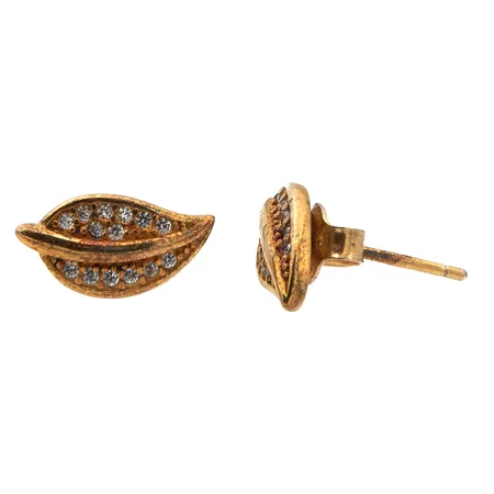 Kivikorvakorut, korkeus 11mm, 925br, Paino: 1,8 g