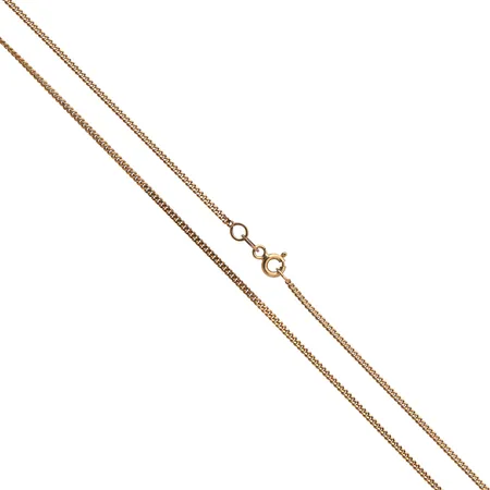 Panssarikaulaketju, pituus 45cm, leveys 1.6mm, 585,  Paino: 3,9 g
