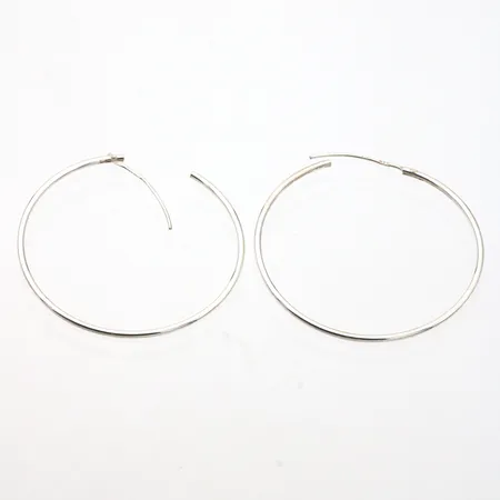 Korvarenkaat, Ø37mm,  925,  Paino: 1,5 g