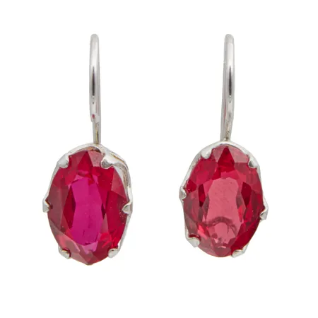 Kivikorvakorut, korkeus 22mm, 925br,  Paino: 2,8 g