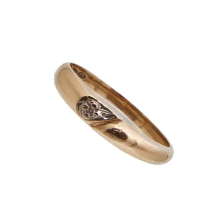 Timanttisormus 1xn.0.005ct, koko 16¼, 585, Paino: 1,4 g