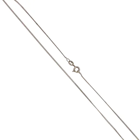 Panssarikaulaketju, pituus 42,5cm, 925, Paino: 1,8 g