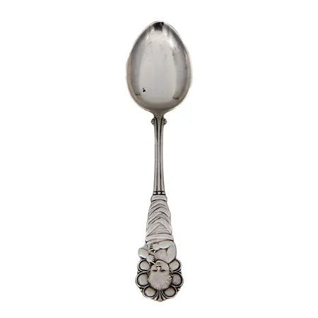 Lusikka, kaiverrettu, pituus 147mm, 813, Paino: 21,5 g
