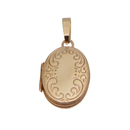 Medaljonki, korkeus 23mm, 585br, Paino: 1 g