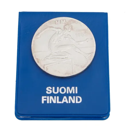 Juhlaraha, Yleisurheilun MM 1983, nimellisarvo 50 markkaa, 500, Paino: 22 g