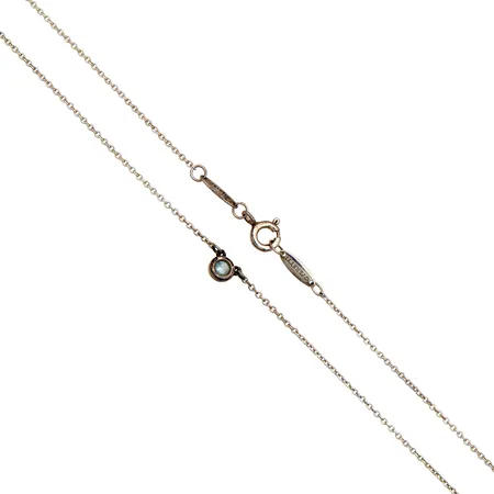 Kivikaulakoru, Tiffany & Co, pituus 41,5cm, Peretti Spain, rasia ja pussi, 925br, Paino: 1,7 g