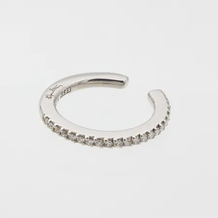 Timanttikorvakoru 21xn.0.005ct, Ø 18mm, Efva Attling, 925br, Paino: 1,4 g