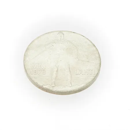 Juhlaraha, Lahti MM 1978, nimellisarvo 25mk, 500 Paino: 26,4 g