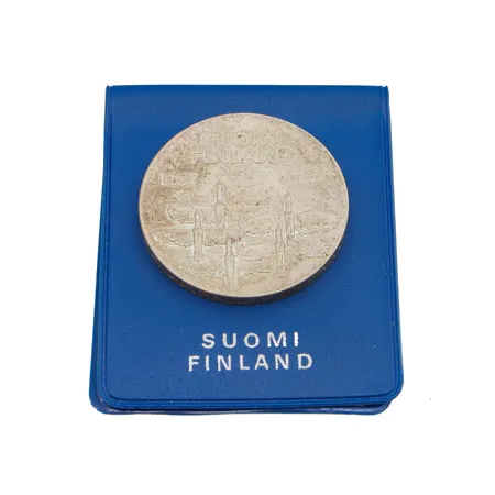 Juhlaraha, 10 markkaa, Itsenäinen Suomi 50 vuotta 1917 -1967, Suomi, 900, Paino: 24,2 g