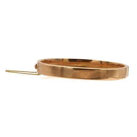 Rannerengas, Ø 62mm, kaiverrettu, käyttökulumaa, 585br,  Paino: 15,6 g