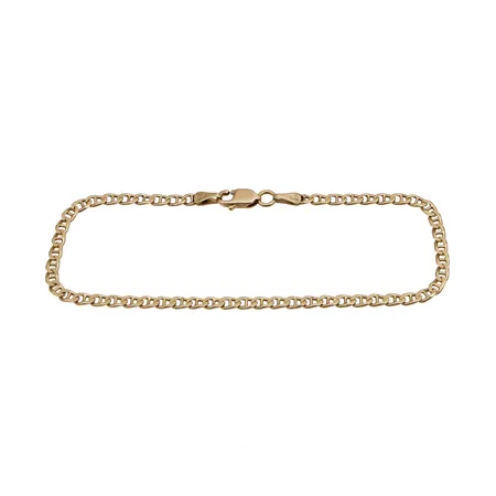 Ranneketju, pituus 210mm, leveys 3mm, 585, Paino: 4,4 g