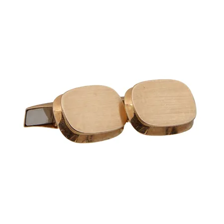 Kalvosinnapit, käytön jälkiä, mitat 13x18mm, 585br, Paino: 6,3 g