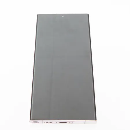 Samsung Galaxy s23 ultra 256gb, pieni kolhu oikeassa yläkulmassa.