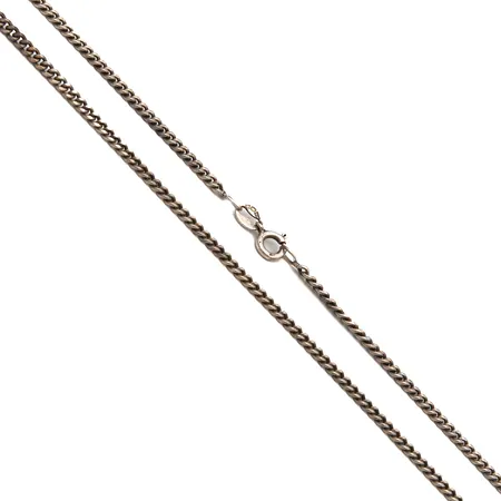 Panssarikaulaketju, pituus 61cm, leveys 2,5mm, 925,  Paino: 10 g
