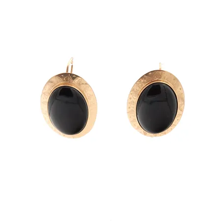 Kivikorvakorut, korkeus 34mm, 585br,  Paino: 14 g