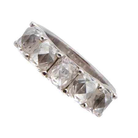 Kivisormus, koko 17½, 925br, Paino: 8,8 g