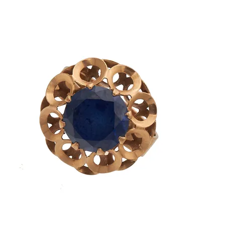 Kivisormus, koko 17, 585br, Paino: 3,9 g