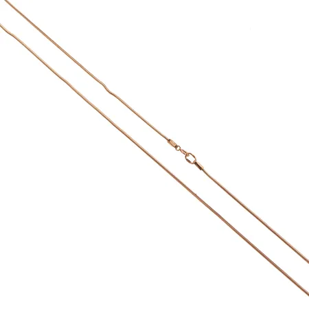 Snake-kaulaketju, pituus 51cm, kulunut, 585, Paino: 6,4 g