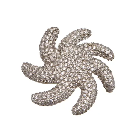 Kiviriipus, yksi kivi puuttuu, korkeus 40mm, 925br, Paino: 12,5 g