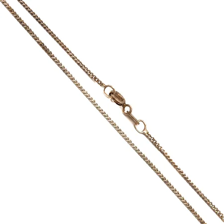 Panssarikaulaketju, pituus 50cm, leveys 1,5mm, 925,  Paino: 2,8 g