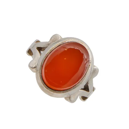 Kivisormus, koko 19½, leimaamaton 800br, Paino: 13,7 g