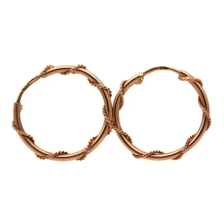Korvarenkaat, Ø 18mm, 585, Paino: 1,3 g