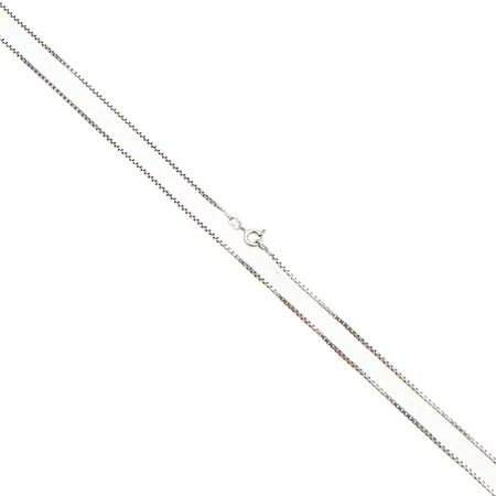 Venetsia-kaulaketju, pituus 50cm, pientä vääntymää, 925, Paino: 4,8 g