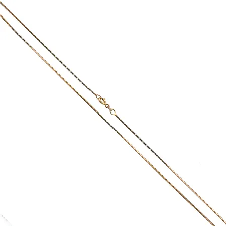 Venetsia-kaulaketju, pituus 42cm, 585,  Paino: 2,6 g