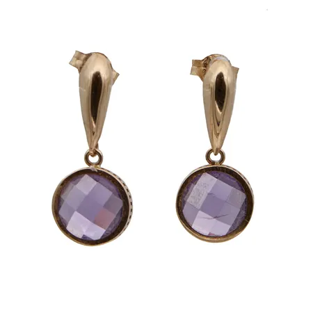 Kivikorvakorut, korkeus 20mm, 585br,  Paino: 1,9 g