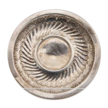 Hopea lautanen, Ø 14cm, vuodelta 1939, 813, Paino: 119,3 g