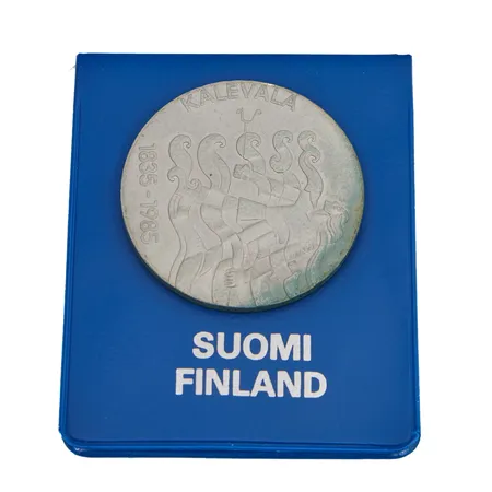 Juhlaraha, Kalevala 1835-1985, nimellisarvo 50mk, 500, Paino: 20,2 g