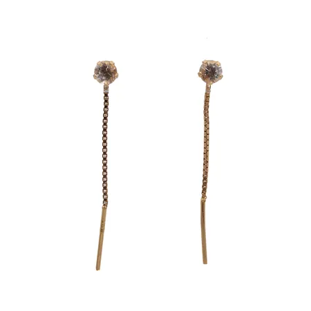 Kivikorvakorut, pituus 32mm, 585br, Paino: 0,3 g